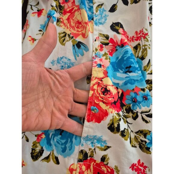 Studio Works Floral Print Lightweight Jacket size 2X - Picture 4 of 5